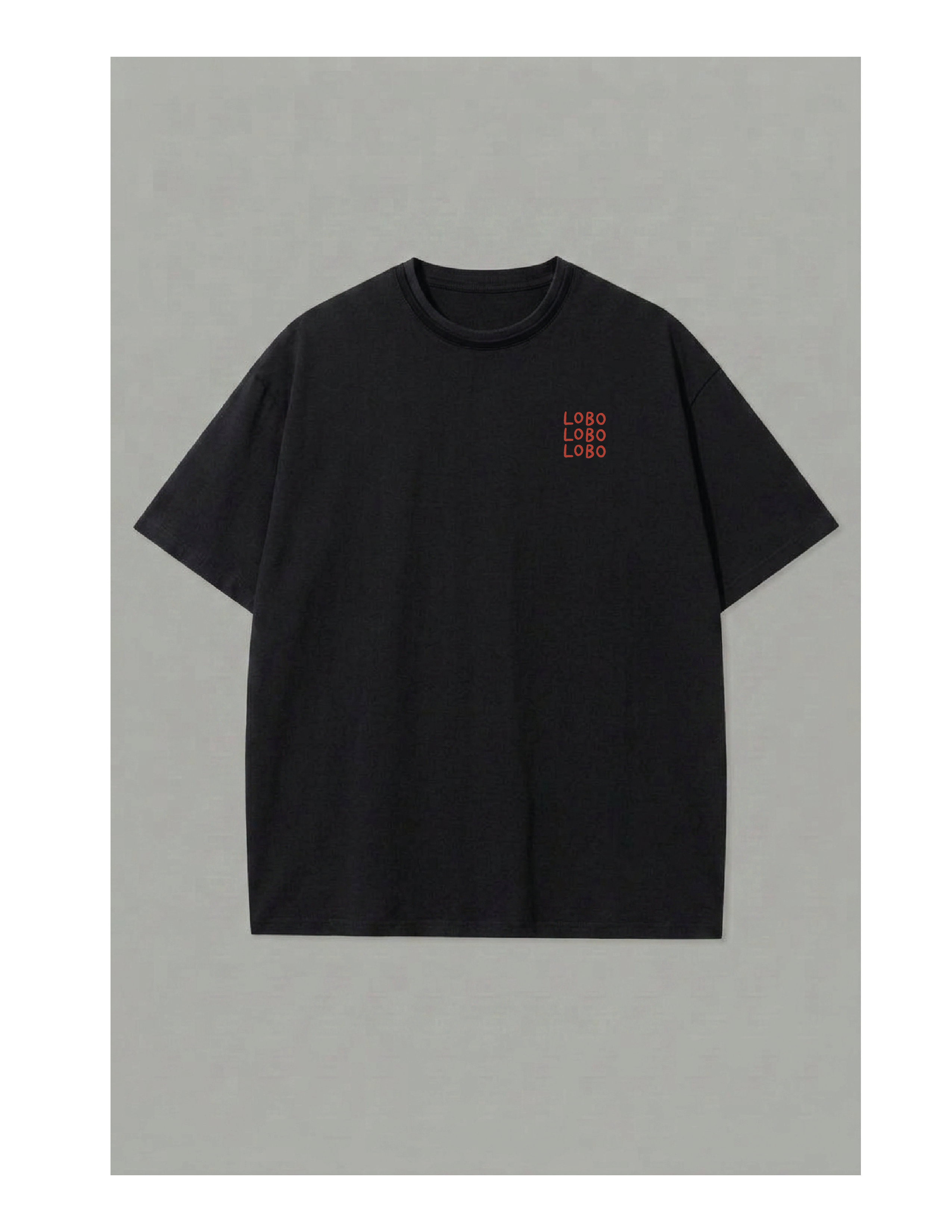 Camiseta Porcelanato Blanco - Negra
