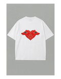 Camiseta Corazón Lobo - Blanca