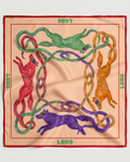 Pañoleta Lobos Rosa