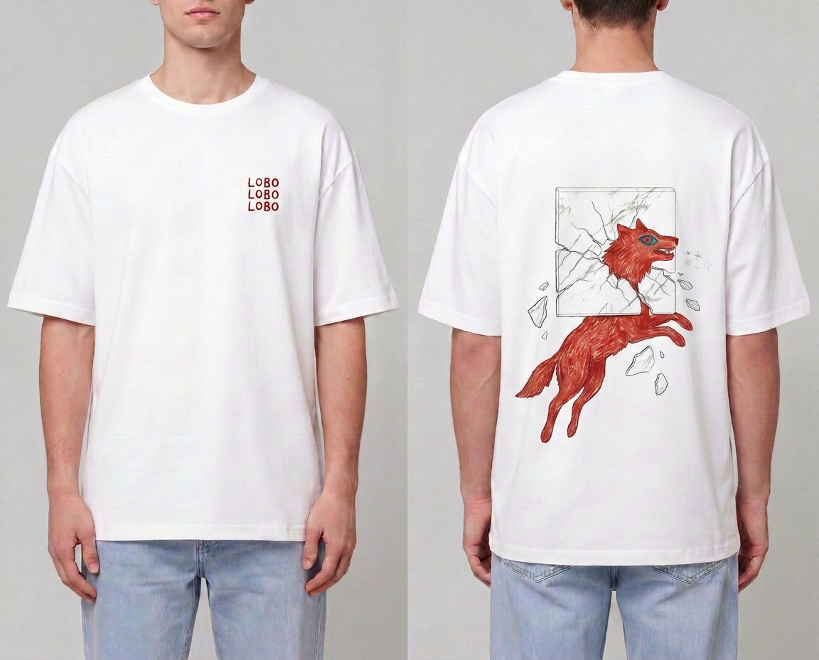 Camiseta Porcelanato Blanco